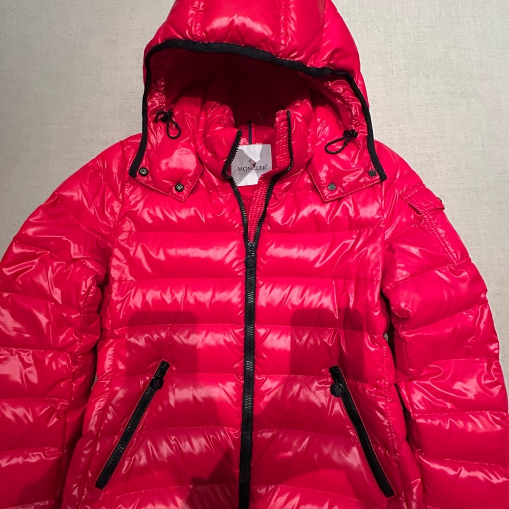 SOLD Moncler Red Jacket Size 1/Small